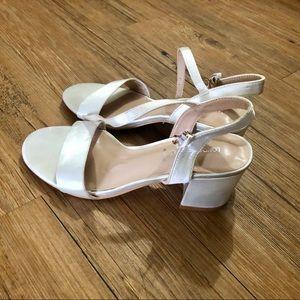 london rebel mid block heeled shoes